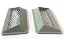 Comprar Tomas Aire Adorno Tuning Capot Laterales Auto Gris .x2 A488 