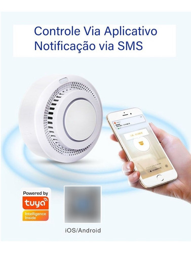 Detector De Humo Wifi Alarma App Tuya Google Home