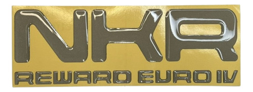 Emblema Chevrolet Nkr Reward Euro Iv  Pequeño  Resina