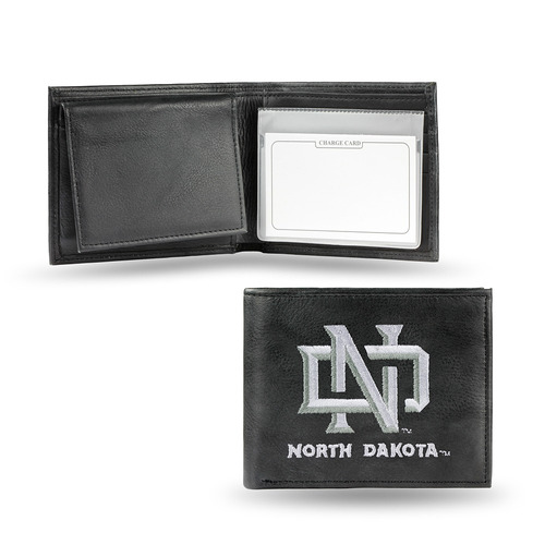 Dakota Del Norte Bordada Cuero Bi-fold Wallet