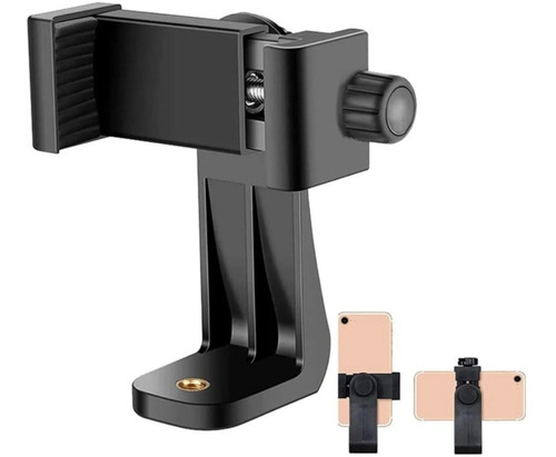 Imagen 4 de 10 de Adaptador Vertical Y Giratorio Para Trípode, Teléfono/cámara