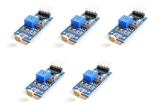 Paquete Modulo Sensor Luz Fotorresistencia Ldr Arduino Ide  
