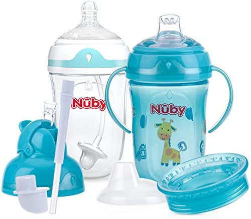 Nuby 6 Stage 360 Comfort Cup - Juego De Accesorios Para Prin