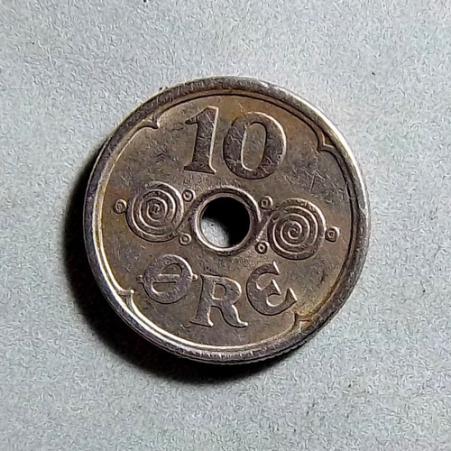 Dinamarca 10 Ore 1925 Exc Km 822.1