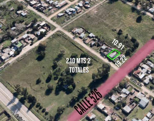 Terreno Venta 10.91x19.22 Mts - 210 Mts 2 Totales- Barrio Gambier