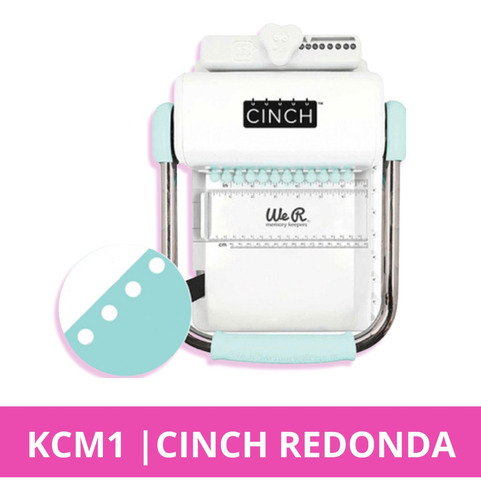 Anilladora Encuadernadora Cinch Menta Redonda Kcm1