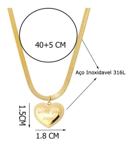 Imagem 3 de 6 de Colar Feminino Gargantilha Choker Laminada Folheado A Ouro