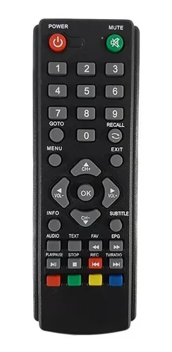 TDT Full HD Decodificador + Antena + Cable HDMI + RCA + Control Remoto