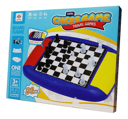 Juego De Mesa Familiar Clásico Ajedrez Original