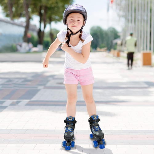 Patines Nattork Para Ninos Y Ninas, 4 Tallas Ajustables...
