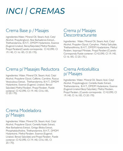 6 Crema Base Para Masajes 980gr. - Libra Cosmetica