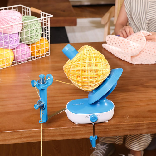 Devanador De Hilo Eléctrico Grande, Automático Para Crochet