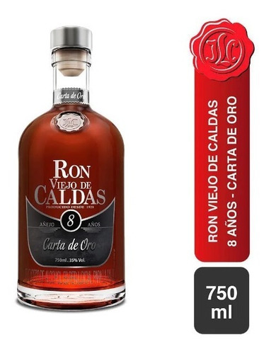 Ron Viejo De Caldas 8 Años 750 - mL a $120