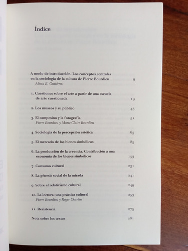 Imagen 3 de 3 de El Sentido Social Del Gusto Sociología Cultura - Bourdieu