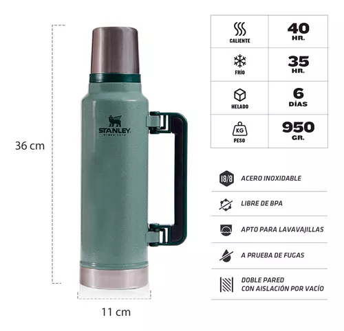 Termo Classic 1.4 Lt. Asa Plegable – Diana Outdoor