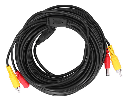 Cable Cctv Portátil 2 En 1, Cable De Alimentación De Vídeo R