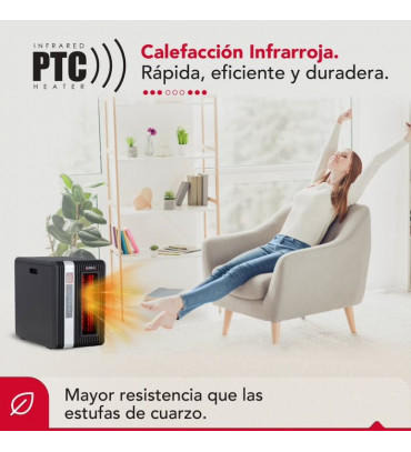 Estufa Infrarroja 2 En 1 Thorben Mini1500
