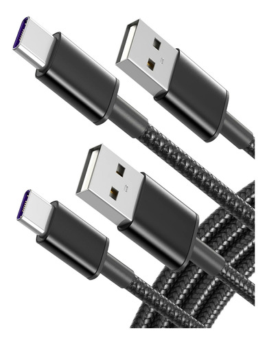 Cable Usb 2 6 Pie Rapida 3a Aa Tipo Nailon Para Samsung