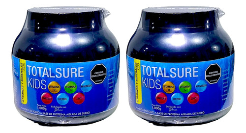 2 Total Sure Kids Jovenes 1000g - g a $43