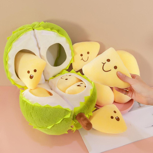 De Peluche De Durian, Juguete De Peluche Para Abrazar,