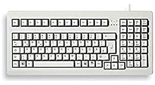 Cherry 19 Pc Keyboard, Eu Light Grey, G80-1800lpcde-0