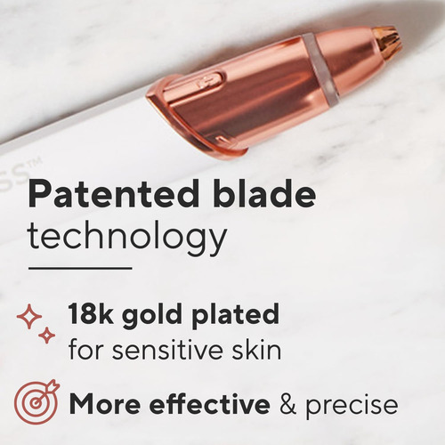 Depiladora De Cejas Flawless Brows Elect Finishing Touch...