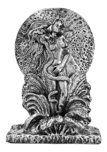 Deusa Grega Lilith Decoração Vento Tempestade Estátua Resina