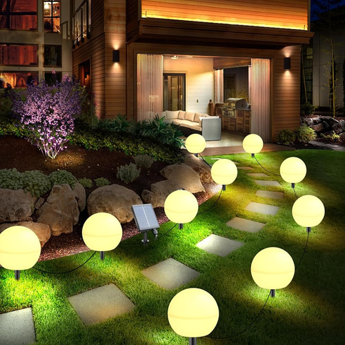 Rikuy Solar Garden Lights Impermeable, Las Nuevas Luces Sola