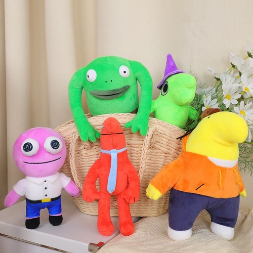 Peluche De La Serie Smiling Friends Muñeco Sr. Rana