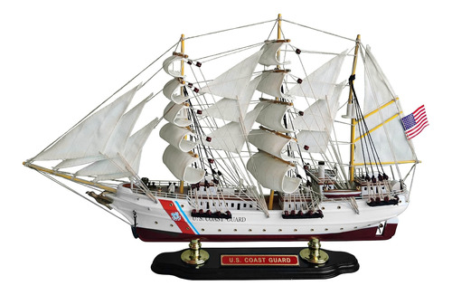 Sailingstory Modelo De Madera De Barco De Guardia Costera De