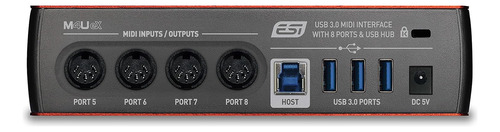 Esi M4u Ex: Interface Midi Usb 3.0 De 8 Portas - Compilação