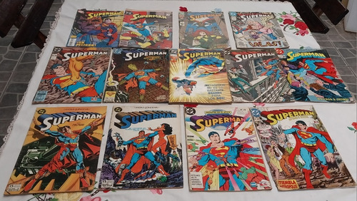 Antiguo Lote De Historietas Comics De Superman X 13 (Usado)