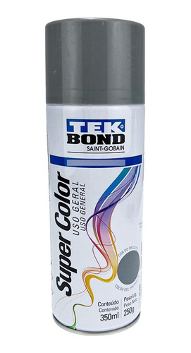 Primer Spray Cinza Tinta Verniz Uso Geral Tek Bond 350ml