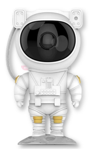 Lampara Astronauta Proyector De Noche Galaxia Colores Muymo®