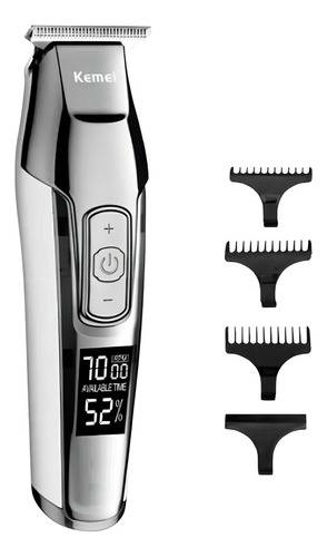 Máquina Acabamento Cabelo Barba Profissional Kemei Km 5027