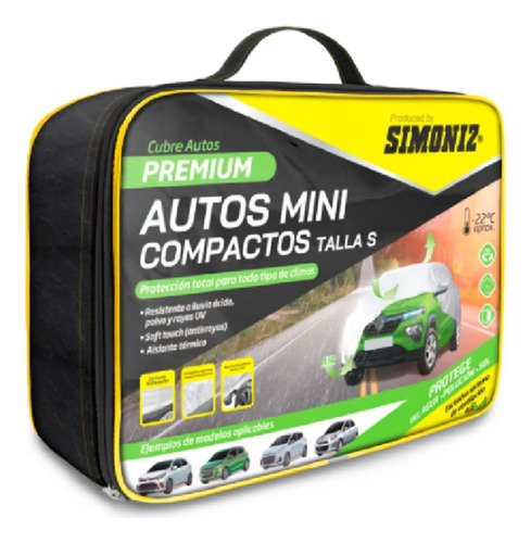 Cubre Auto Pijama Simoniz Premium Cover Talla S