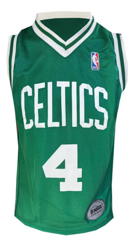 Camiseta Basquet Nba Boston Celtics Jr. Niños Remera  Olivos