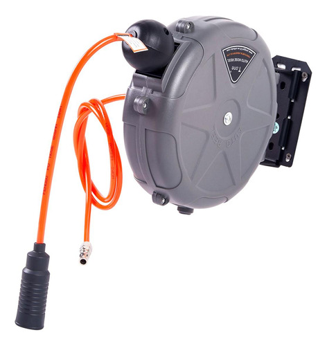 Carrete De Manguera De Jardín Retráctil Automático