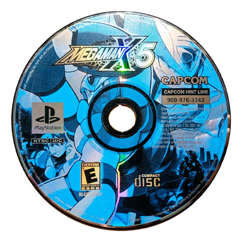 Megaman X5 Original Para Playstation 1 (Usado)