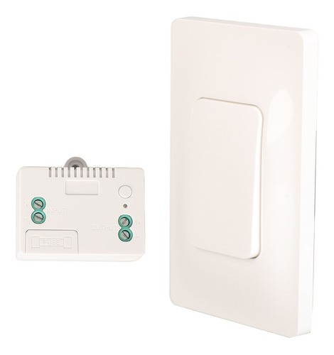Timbre Inalámbrico Blanco, Autoalimentado, Puerta De Bienven