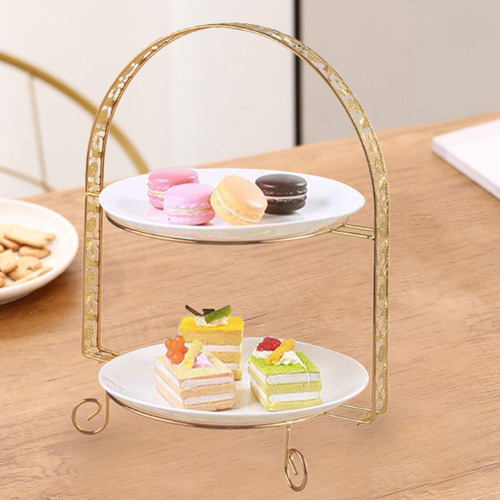 Soporte De Metal Para Pasteles Sin Plato, Estante Para