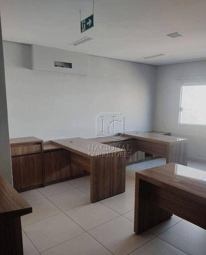 Imagem 16 de 26 de Sala Para Alugar, 205 M² Por R$ 4.500,00/mês - Bangu - Santo André/sp - Sa0443