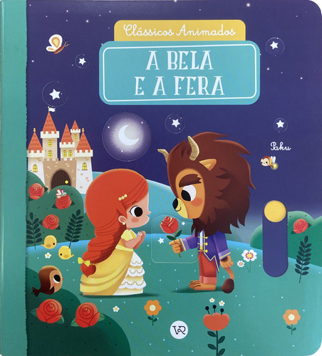 Clássicos Animados: A Bela e a Fera, de Auzou. Editora Vergara & Riba, capa mole, edição 1 em português, 2023