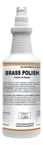 Polidor De Metais Brass Polish 1 Litro Spartan