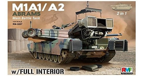 Rfmrm5007 1:35 Rye Modelo De Campo M1a1 Abrams M1a2 Con Full
