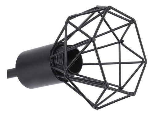 Moderno Colgante Led Minimalista En Forma De Jaula De Hierro