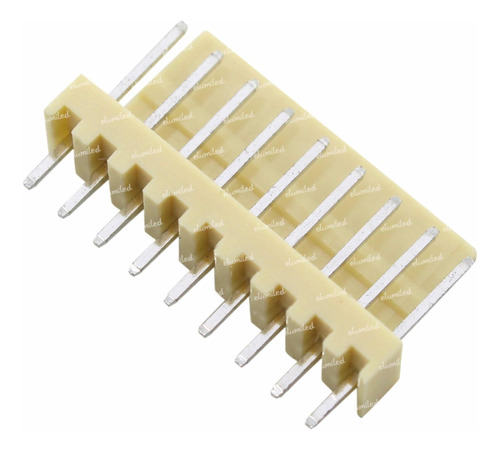 X1000 Pcs Oferta Conector Wafer Macho Circuito Pcb .1 9 Vías