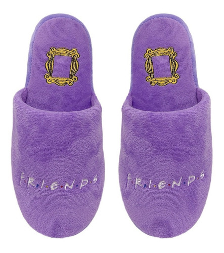 Imagem 3 de 9 de Pantufa Chinelo Friends Solado Borracha - Warner Original