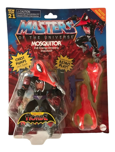 Mosquitor Motu Origins Deluxe Retro Play Mattel Wave 6 (Usado)