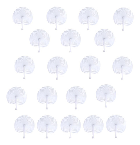 4 Elegantes Abanicos De Papel Para Decoración De Redondo